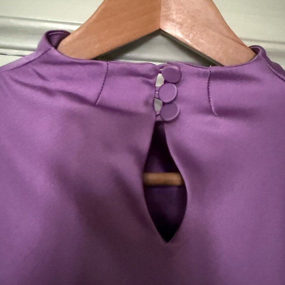 Stine Goya Lavender Satin Dress - Picture 5 of 5